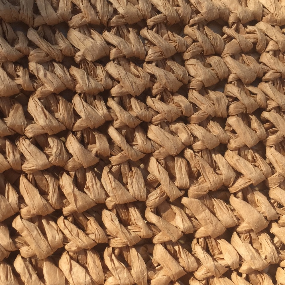 Purse wicker woven shoulder bag - Picture 7 of 8